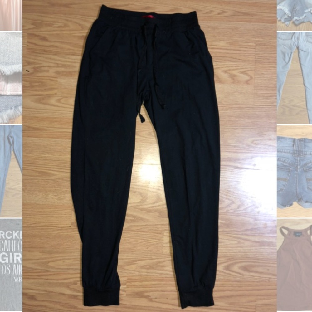 Black Jogger Sweats